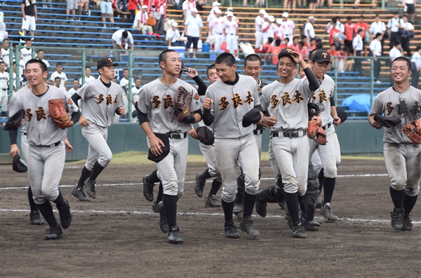 高校野球熊本大会 多良木 球磨工８強入り